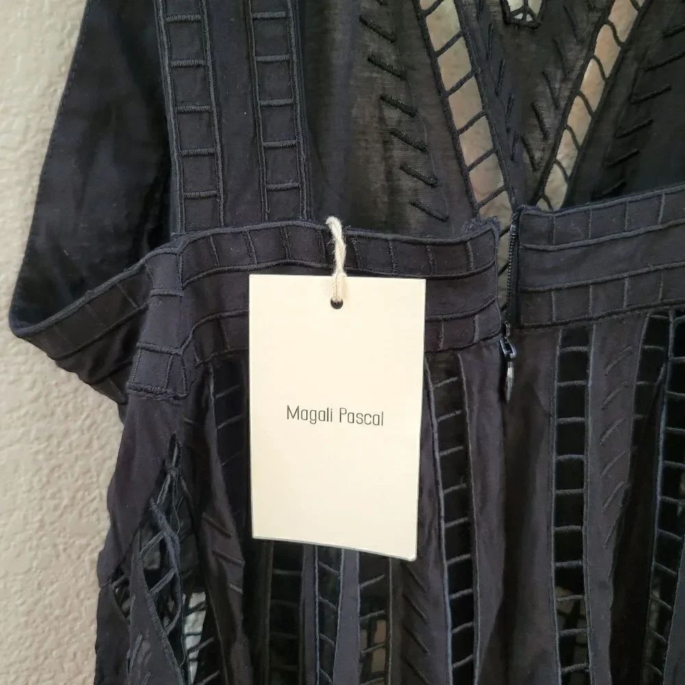 NWT Magali Pascal Tangier Eyelet Mini Dress S - Picture 11 of 15